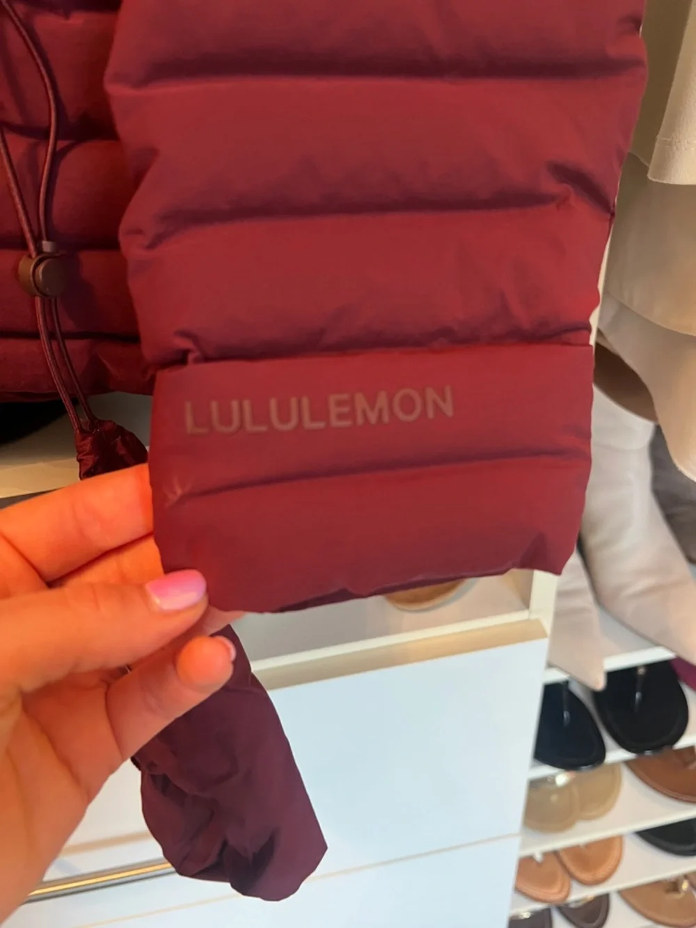 lululemon athletica Quilted Puffer Jacket — Deep Wine - Picture 4 of 6